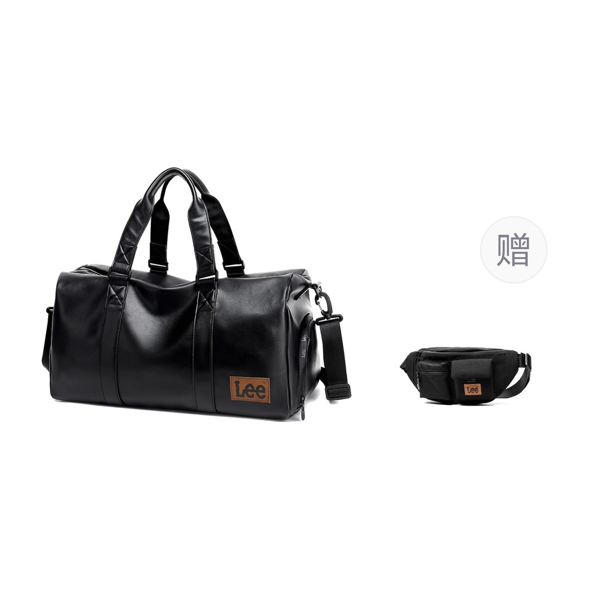 Lee Travel Duffle Bag Large Black