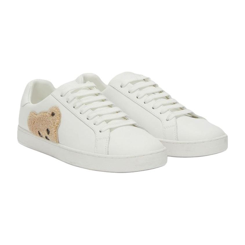 Palm Angels Teddy Bear Low-Top Sneakers White