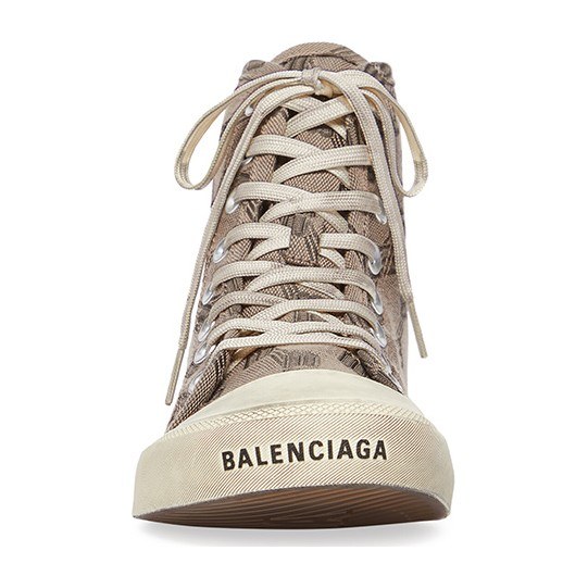 Balenciaga Paris High Top Brown
