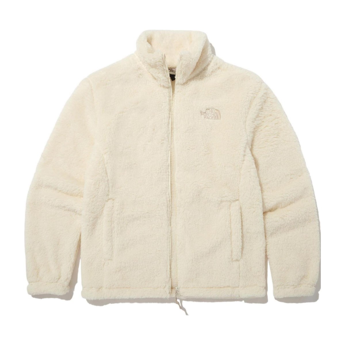 The North Face Fleece Zip Jacket White