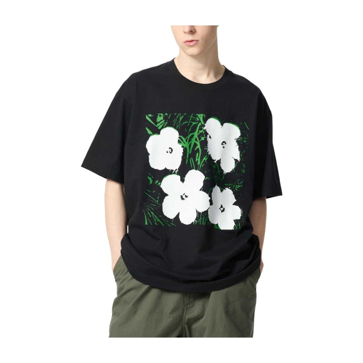 UNIQLO x Andy Warhol SS25 T NY POP ART Black