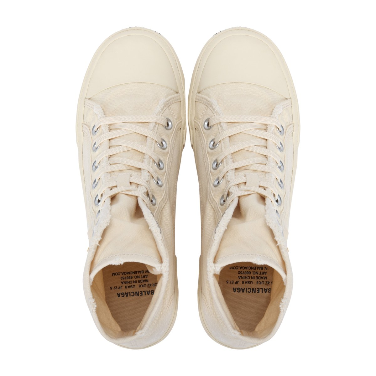 Balenciaga Paris High Top White