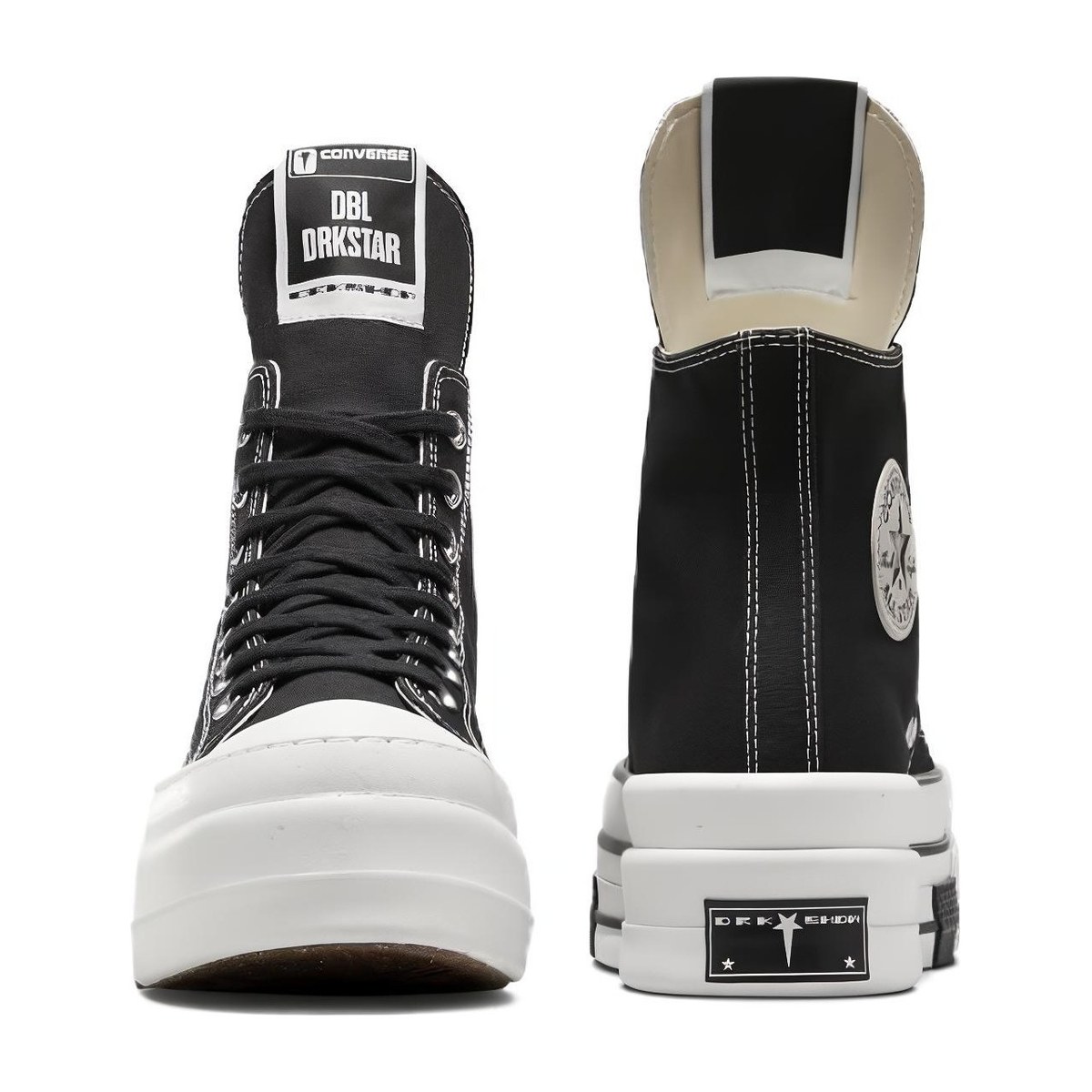 Rick Owens x Converse DBL Drkstar Chuck 70