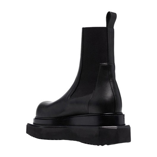 Rick Owens Chelsea Boots Black