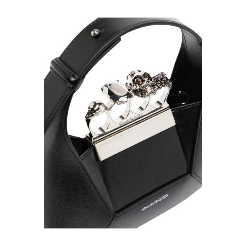 Alexander McQueen Jewelled Mini Hobo Bag