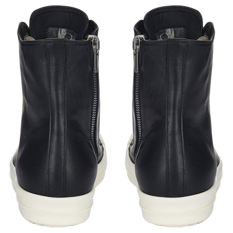 Rick Owens High Top Sneakers Black