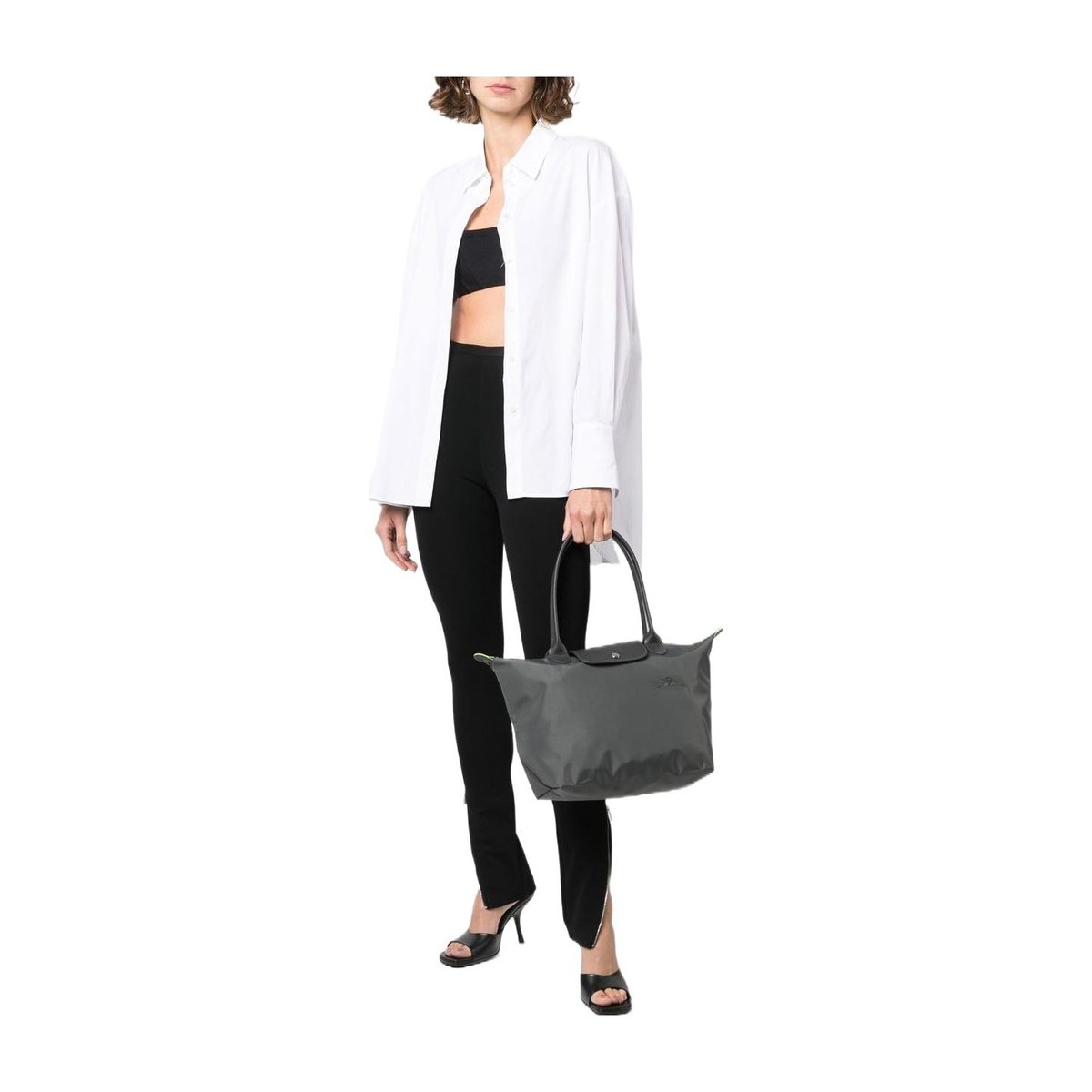 LONGCHAMP Le Pliage Green 28 Graphite