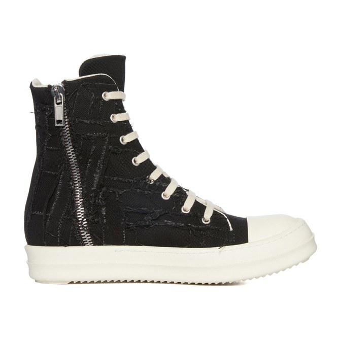 Rick Owens DRKSHDW High Top Sneakers Black