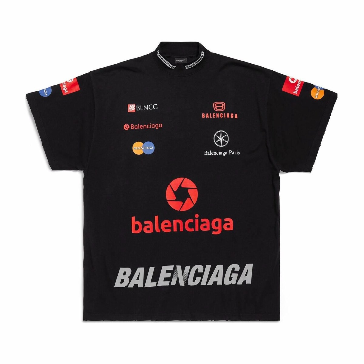 Balenciaga SS23 Top League Logo T-Shirt