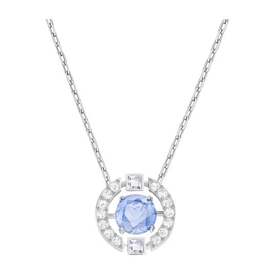 Swarovski Sparkling Dc Necklace Blue