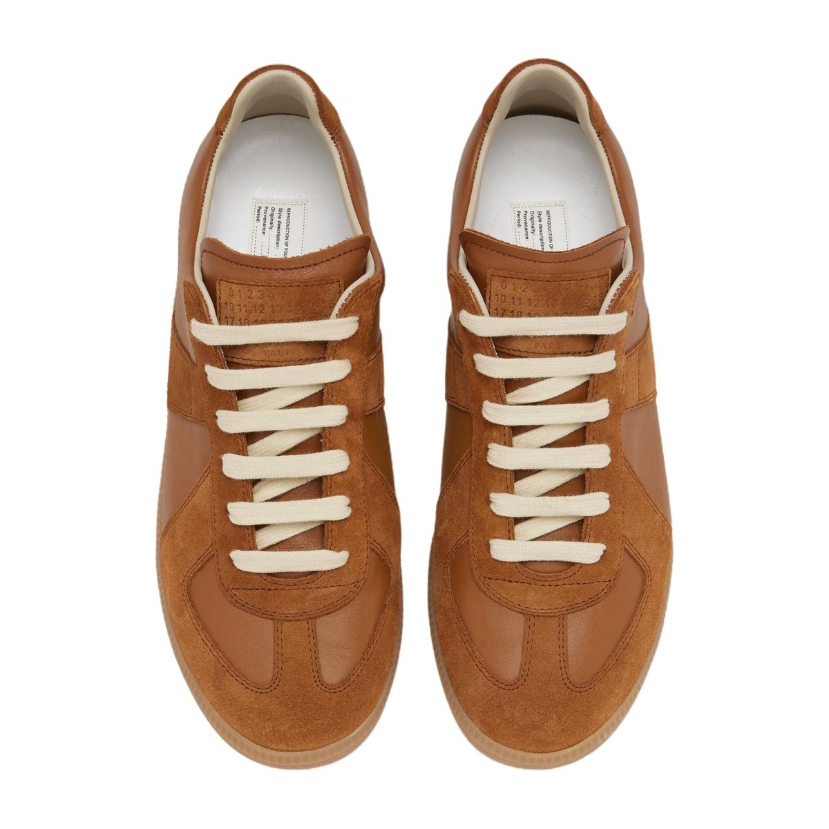 Maison Margiela Replica Low Top Brown