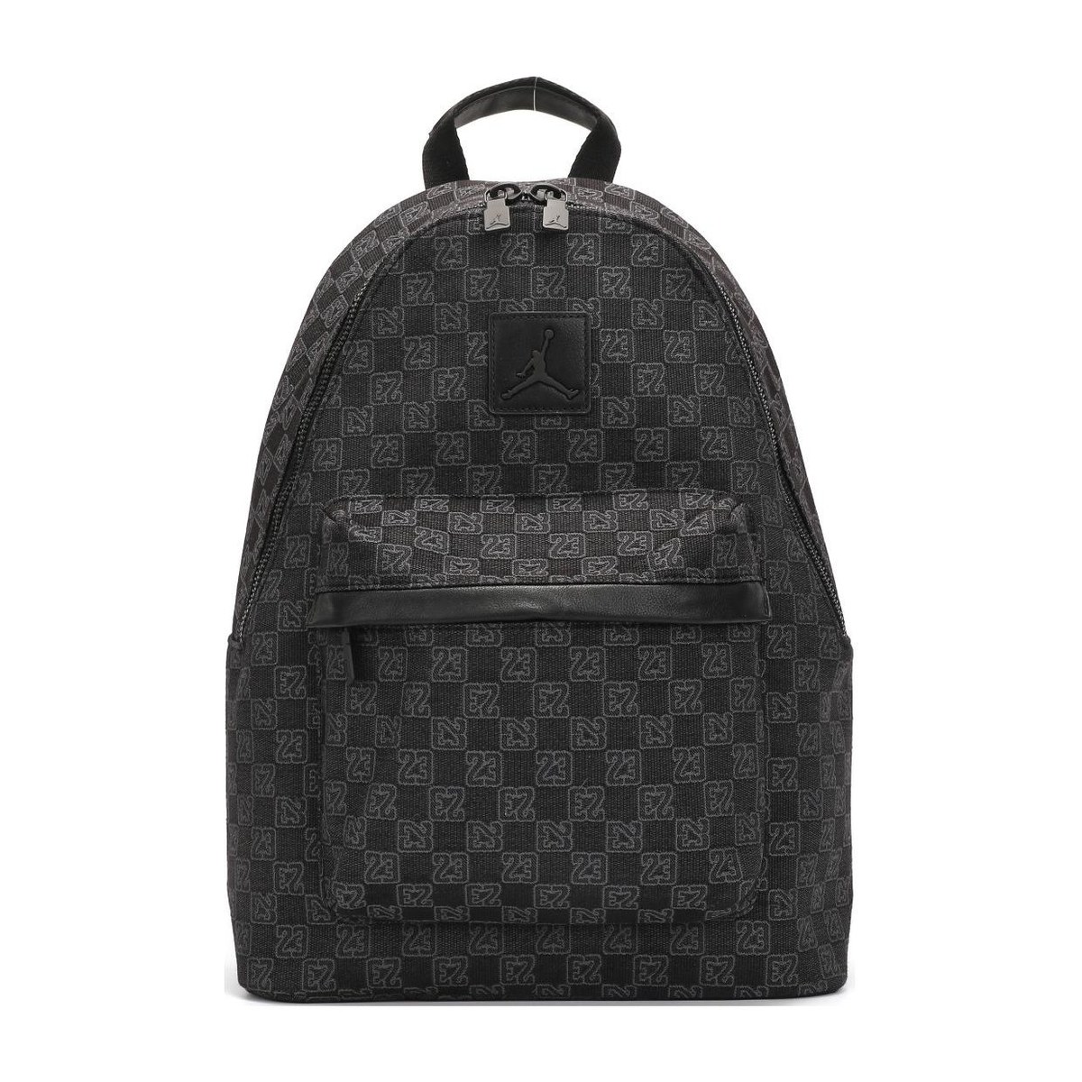 Jordan Checkered Print Backpack Black
