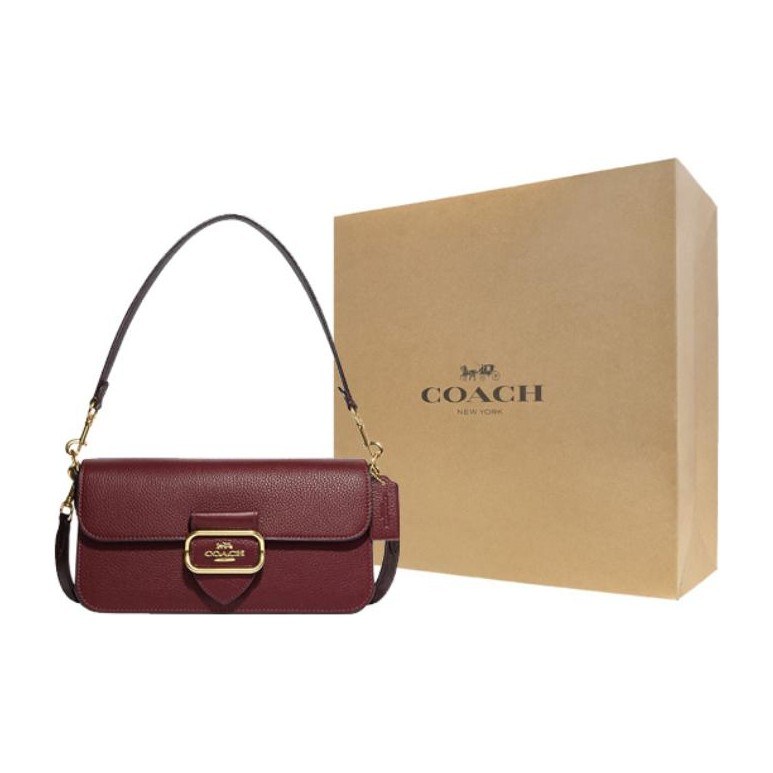 COACH Morgan 27 Cherry Red