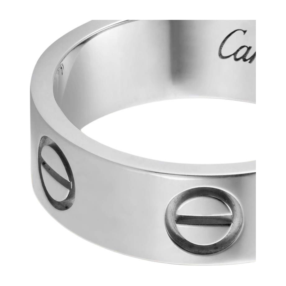 Cartier LOVE Ring 18K White Gold 5.5mm