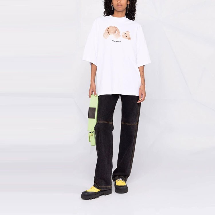 Palm Angels Teddy Bear T-Shirt White