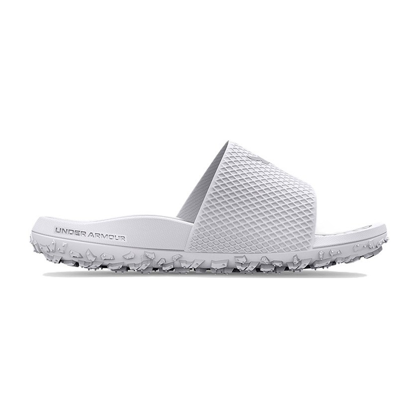 Under Armour Project Rock Slides White