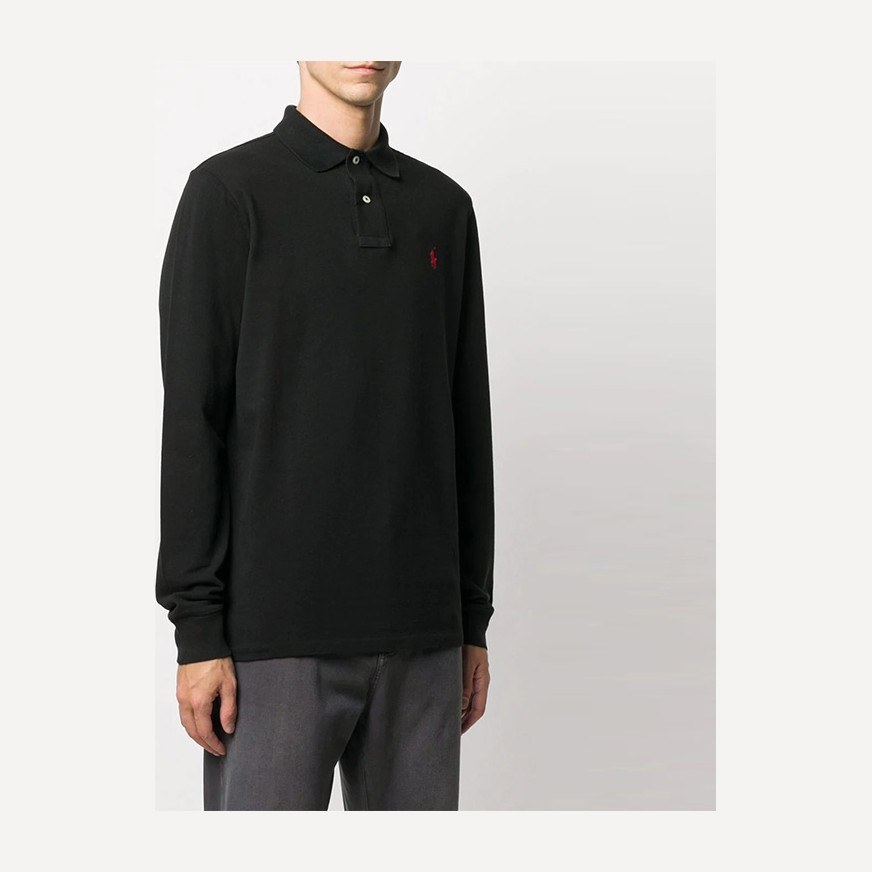 Polo Ralph Lauren Long Sleeve Polo Black
