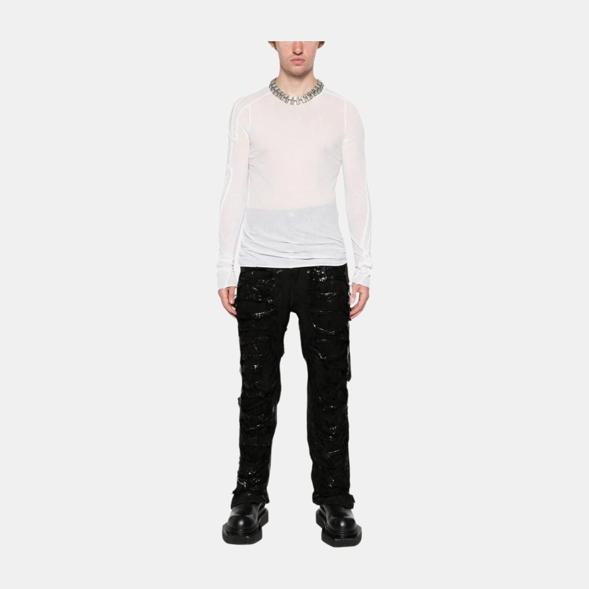 Rick Owens DRKSHDW FW23 Black Jeans
