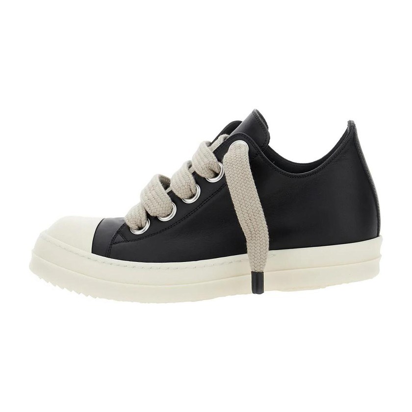 Rick Owens Low Top Sneakers Black