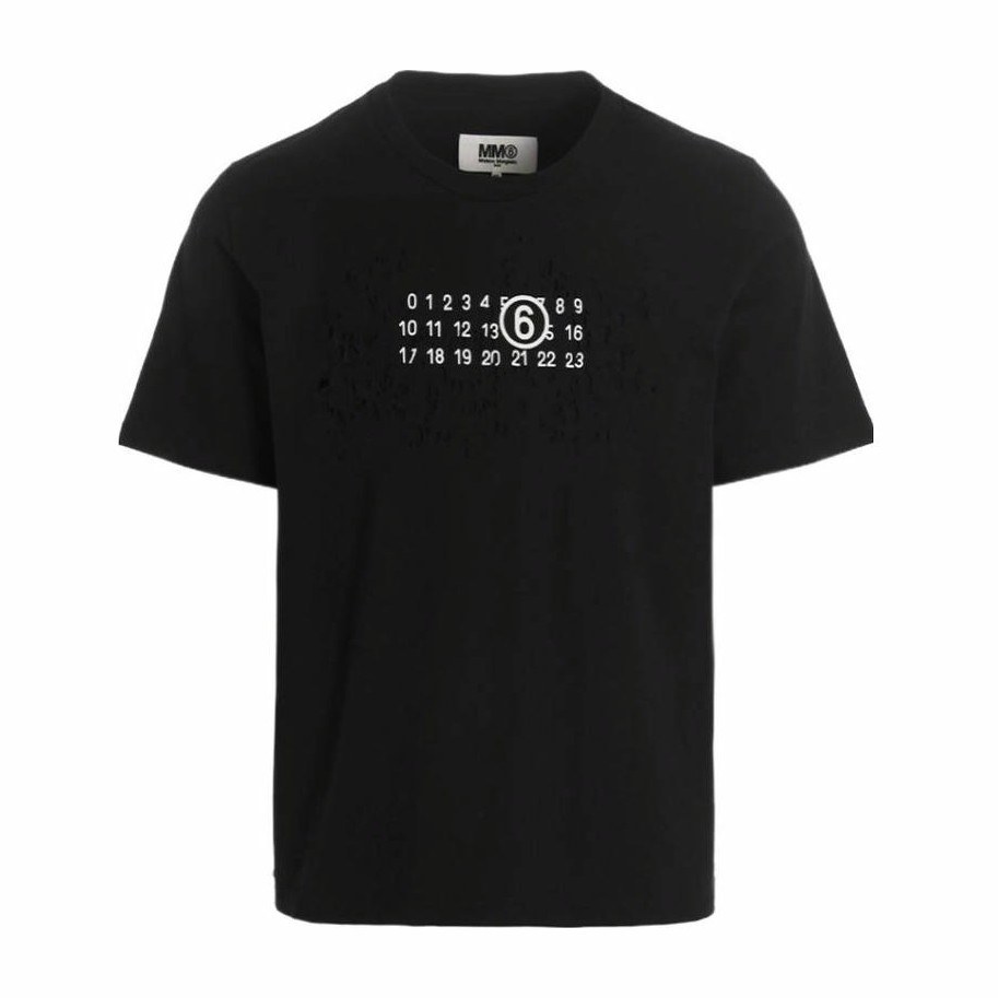 MM6 Maison Margiela SS23 Black T-Shirt