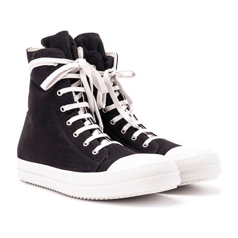 Rick Owens DRKSHDW High-Top Sneakers Black