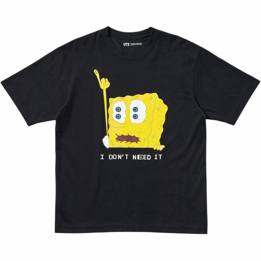 UNIQLO x CPFM x SpongeBob FW24 Black Tee