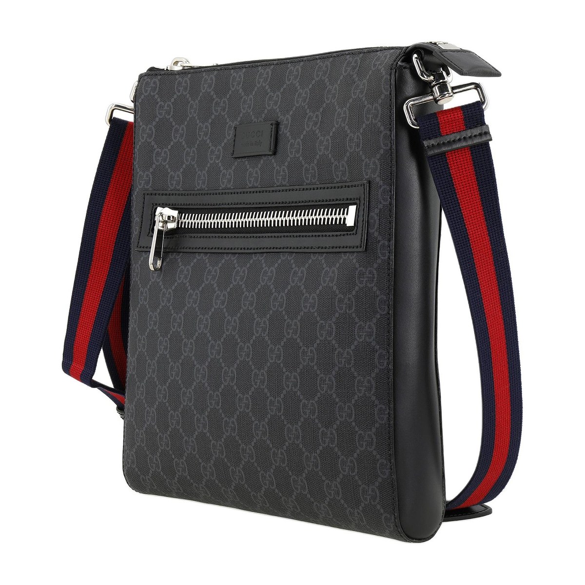 Gucci Logo Canvas Messenger Bag