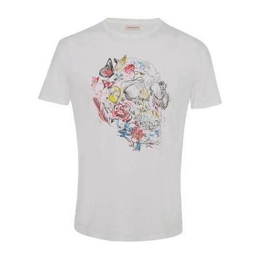 Alexander McQueen Skull Print T-Shirt SS22