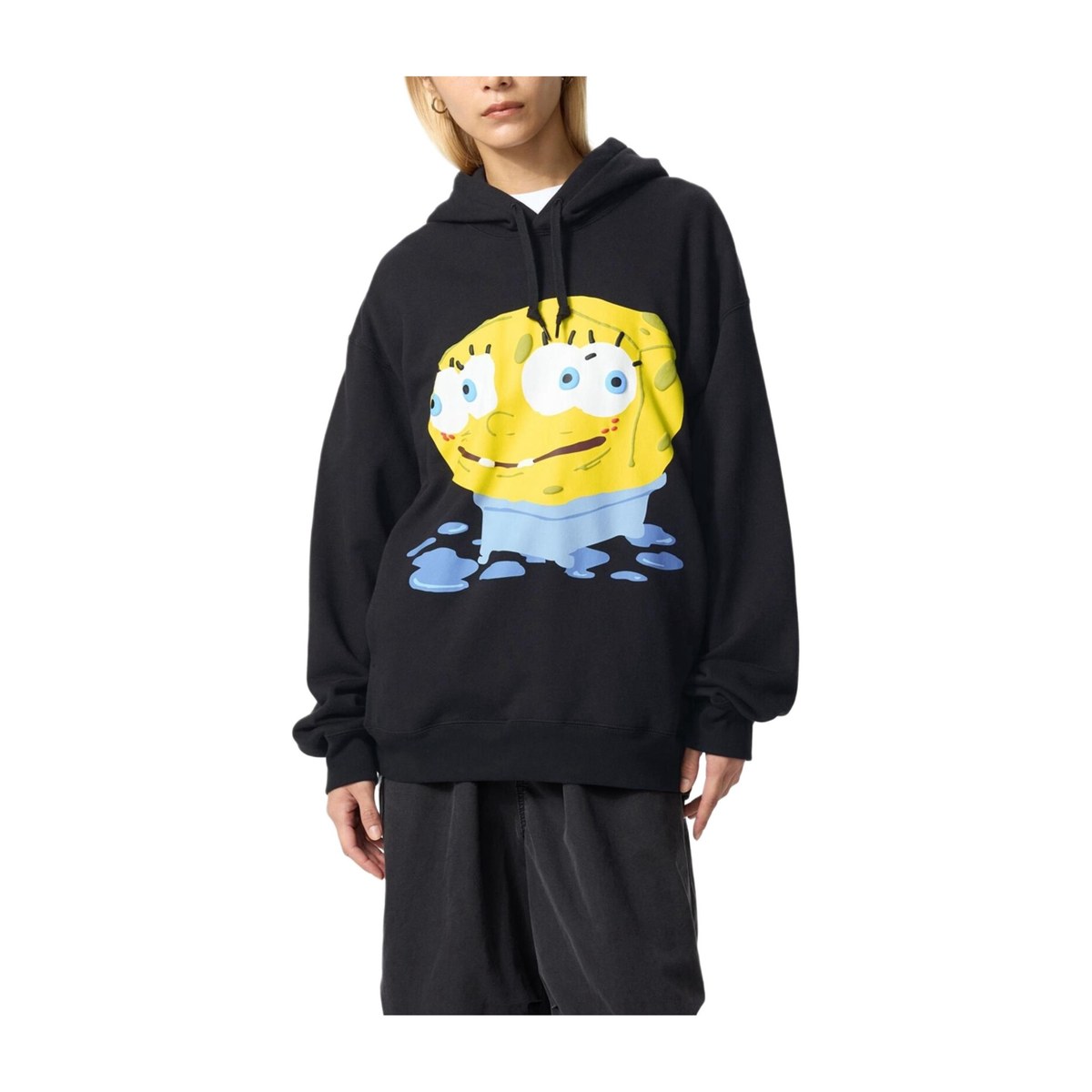 UNIQLO x CPFM x SpongeBob Hoodie Black