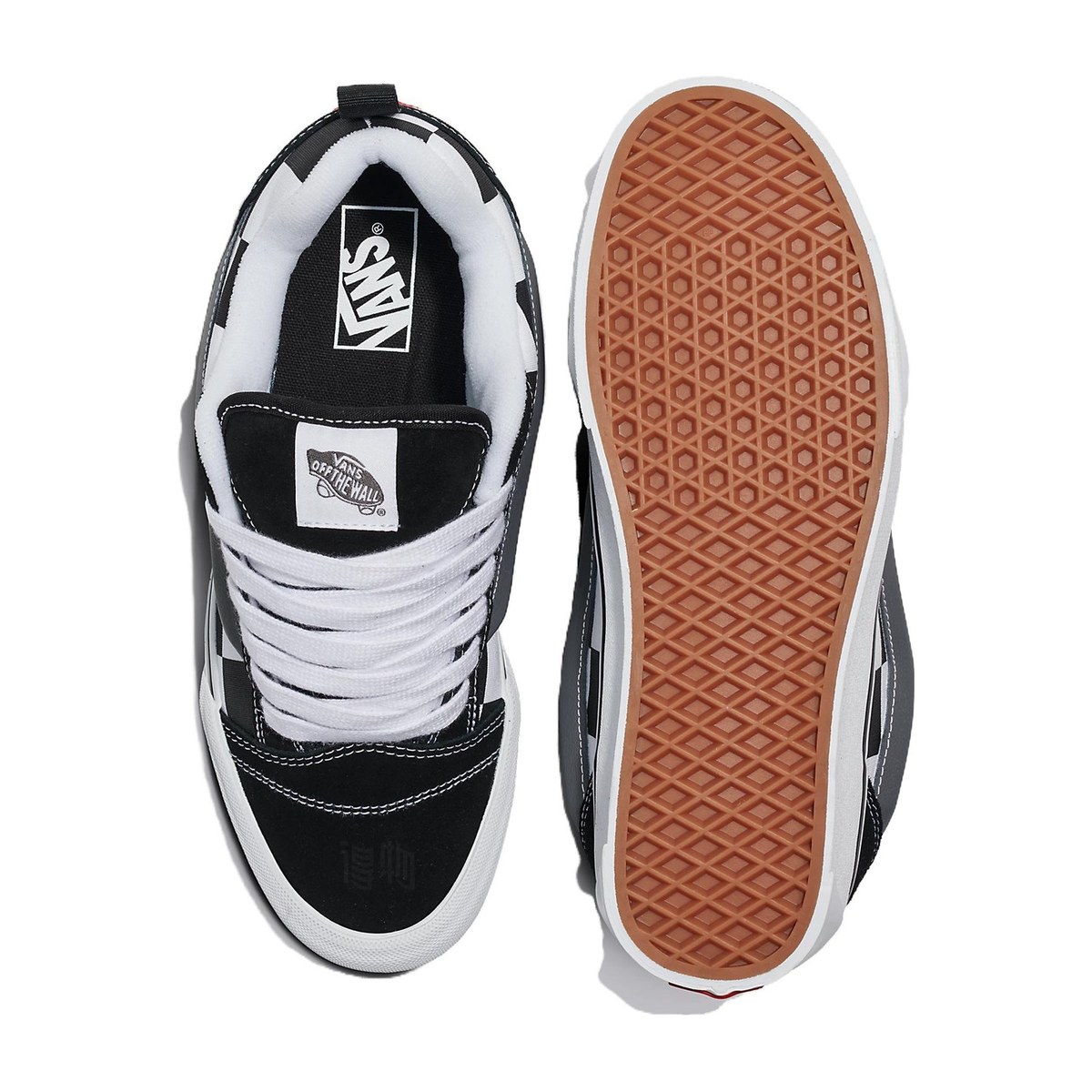 Vans Knu Skool Black White