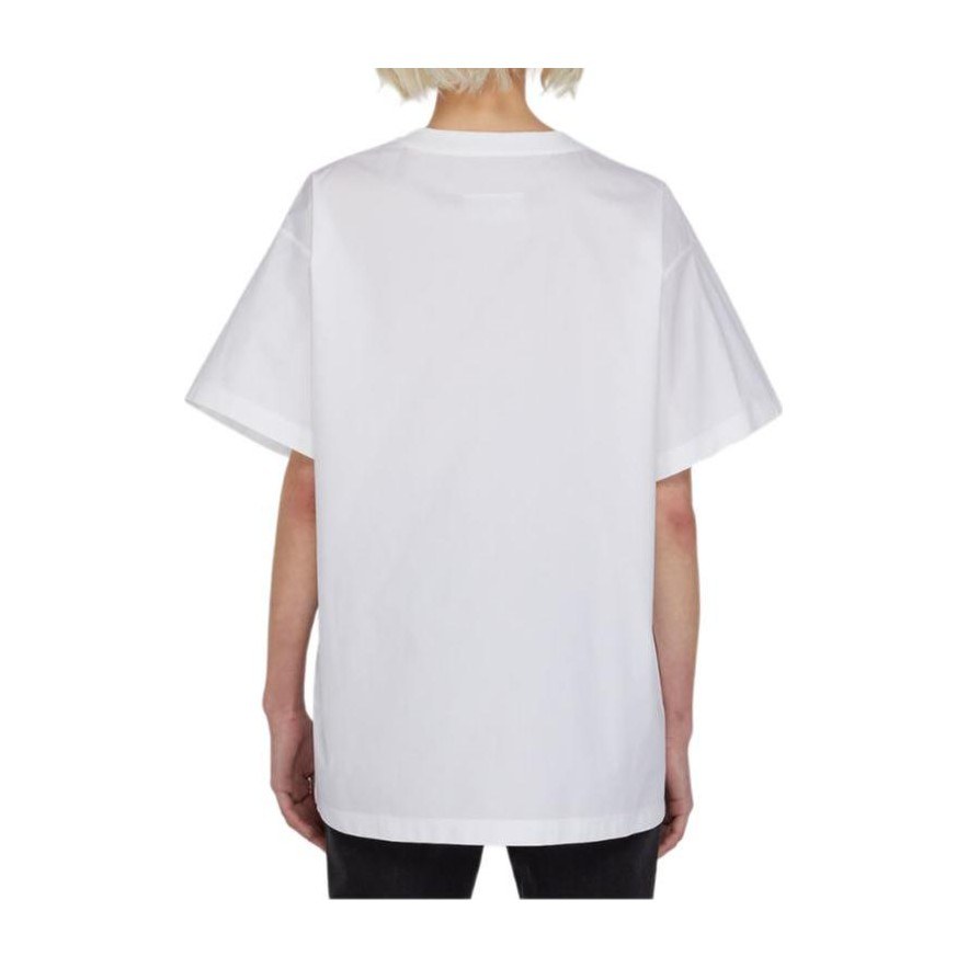 MM6 Maison Margiela SS22 Printed Logo T-Shirt White