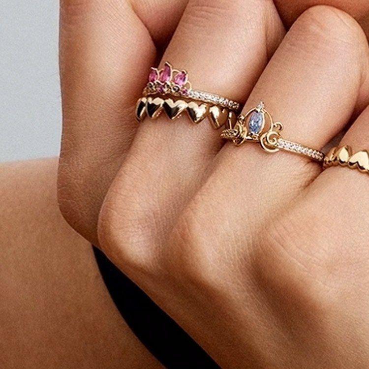 Pandora Crown Gold Ring