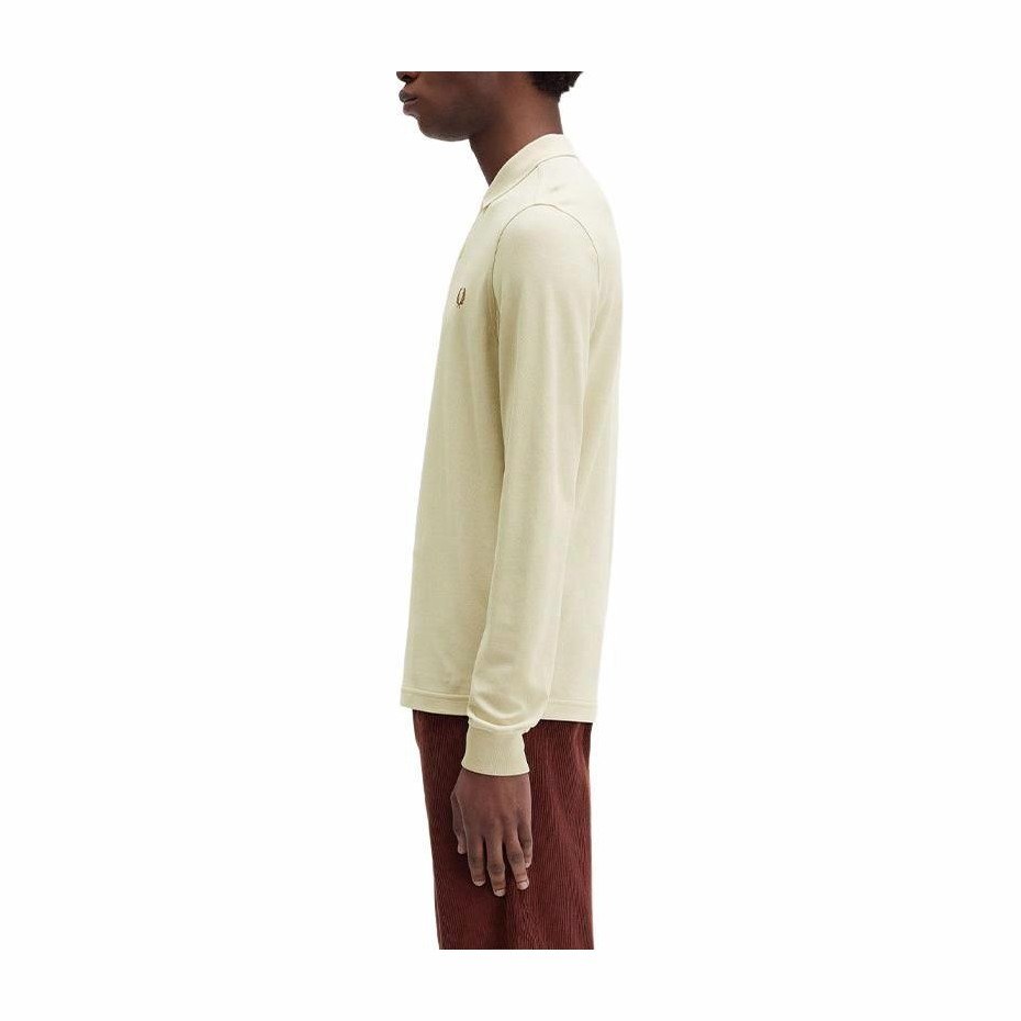 Fred Perry Polo Sweater Oatmeal