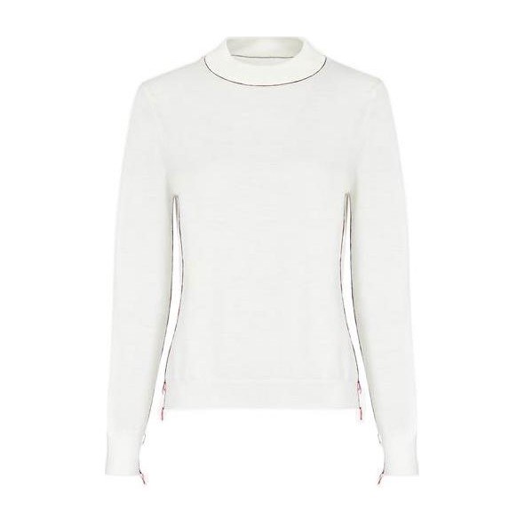 Maison Margiela FW21 Crewneck Wool Sweater White