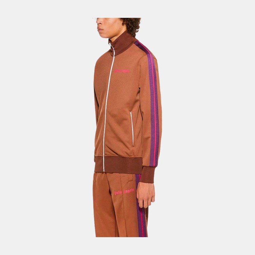 Palm Angels SS21 College Jacket Brown