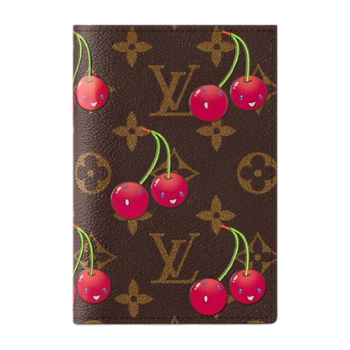 Louis Vuitton x Takashi Murakami Couv.Passeport Cherry Series