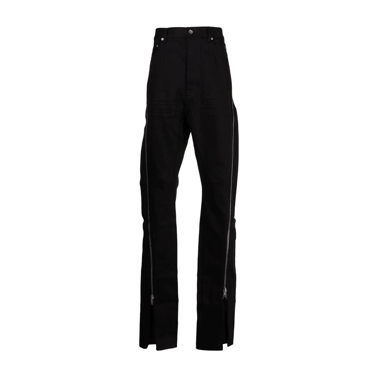 Rick Owens DRKSHDW SS22 Straight Leg Jeans Black