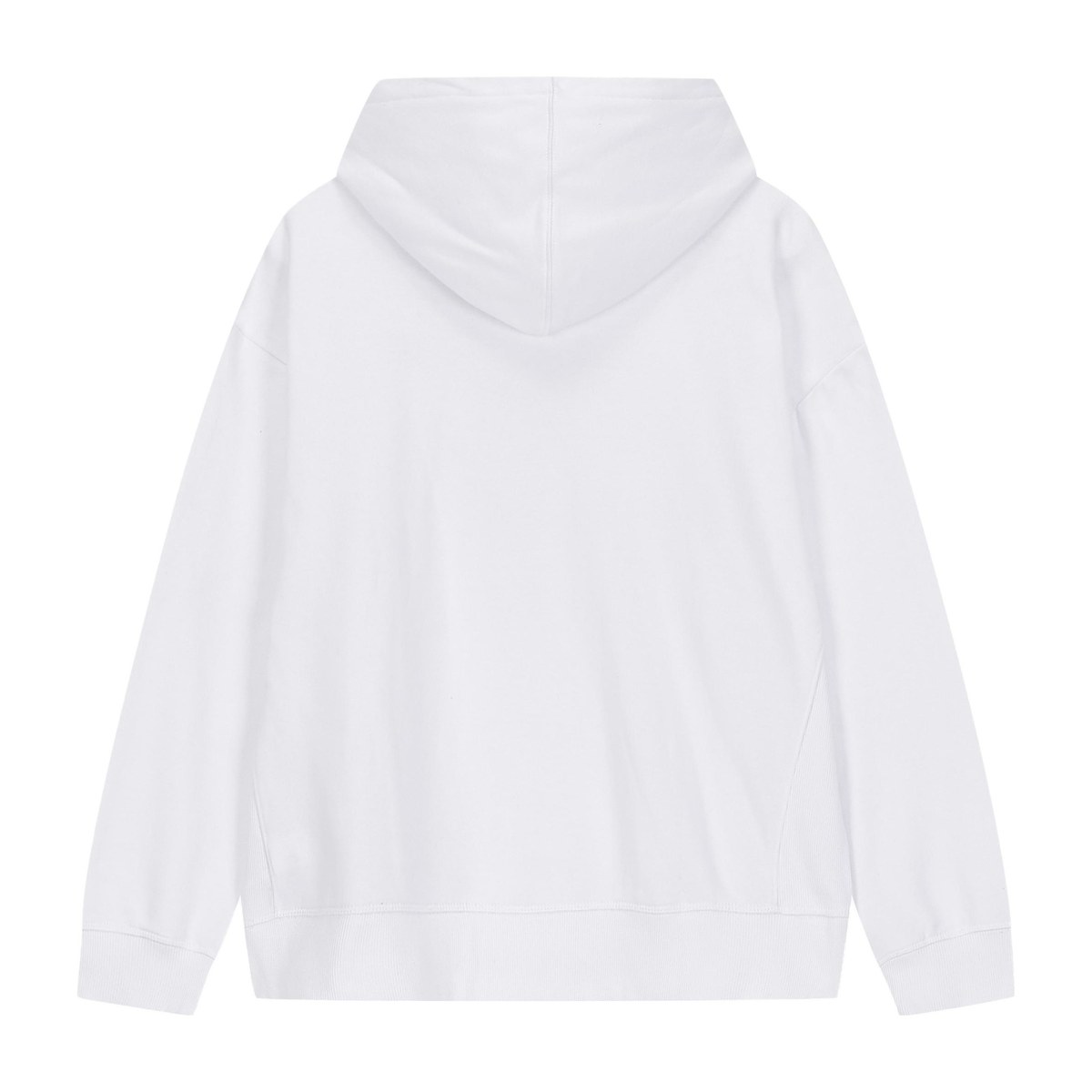 Calvin Klein Embroidered Hoodie White