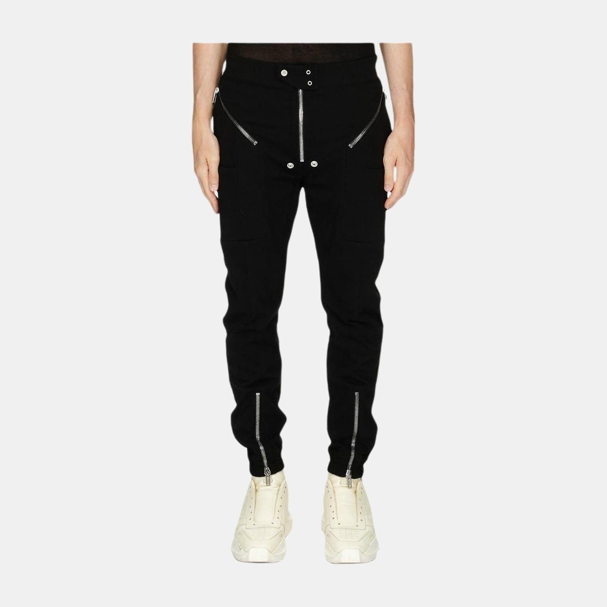 Rick Owens FW23 Black Cargo Pants