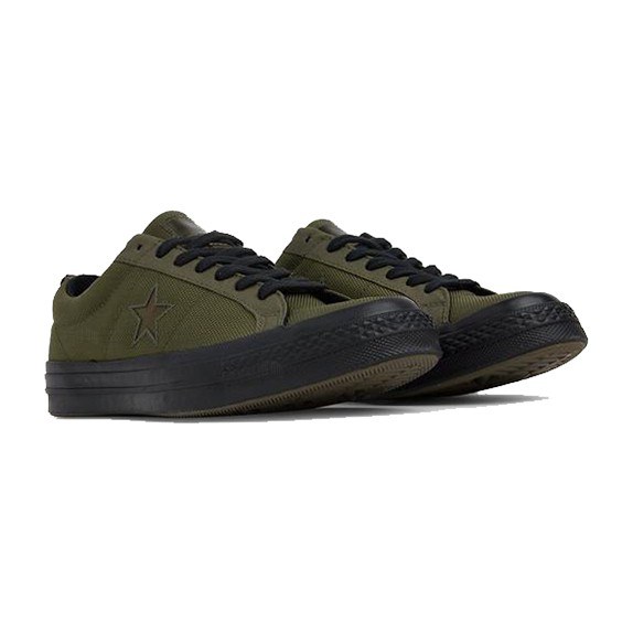 Carhartt WIP x Converse One Star Low Military Green
