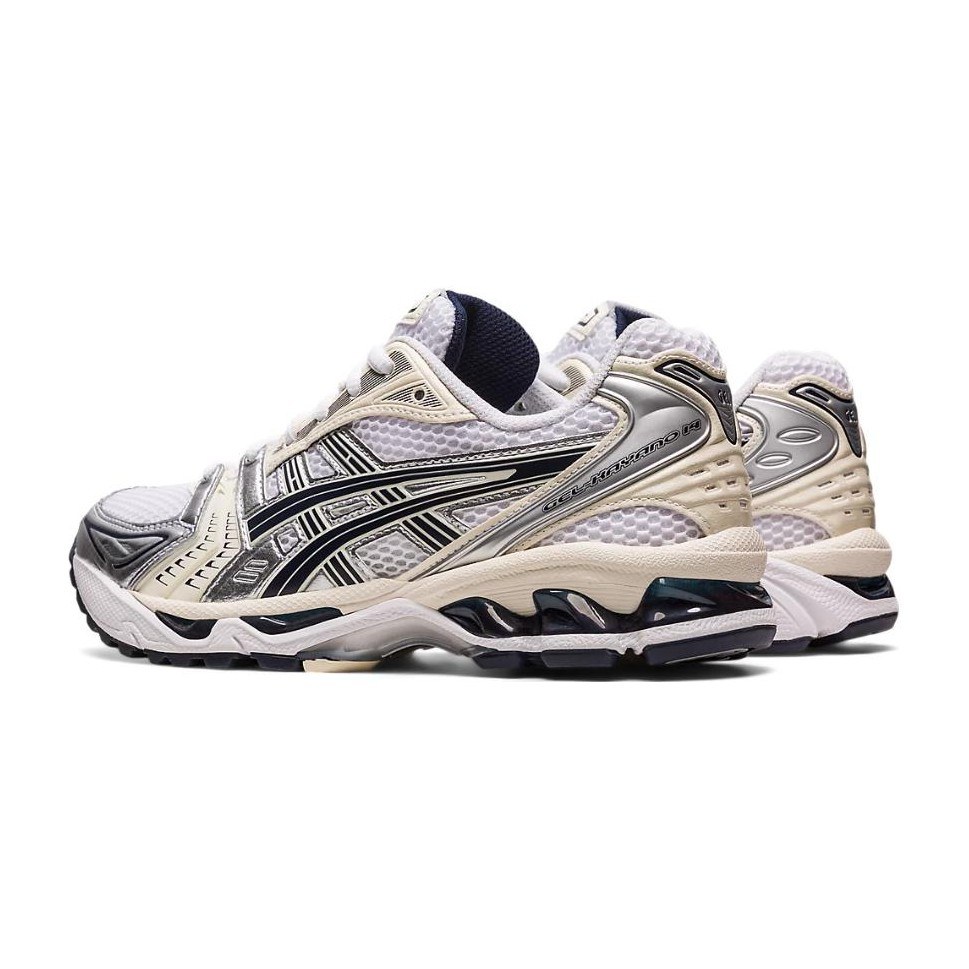 Asics Gel-Kayano 14 White Black Silver
