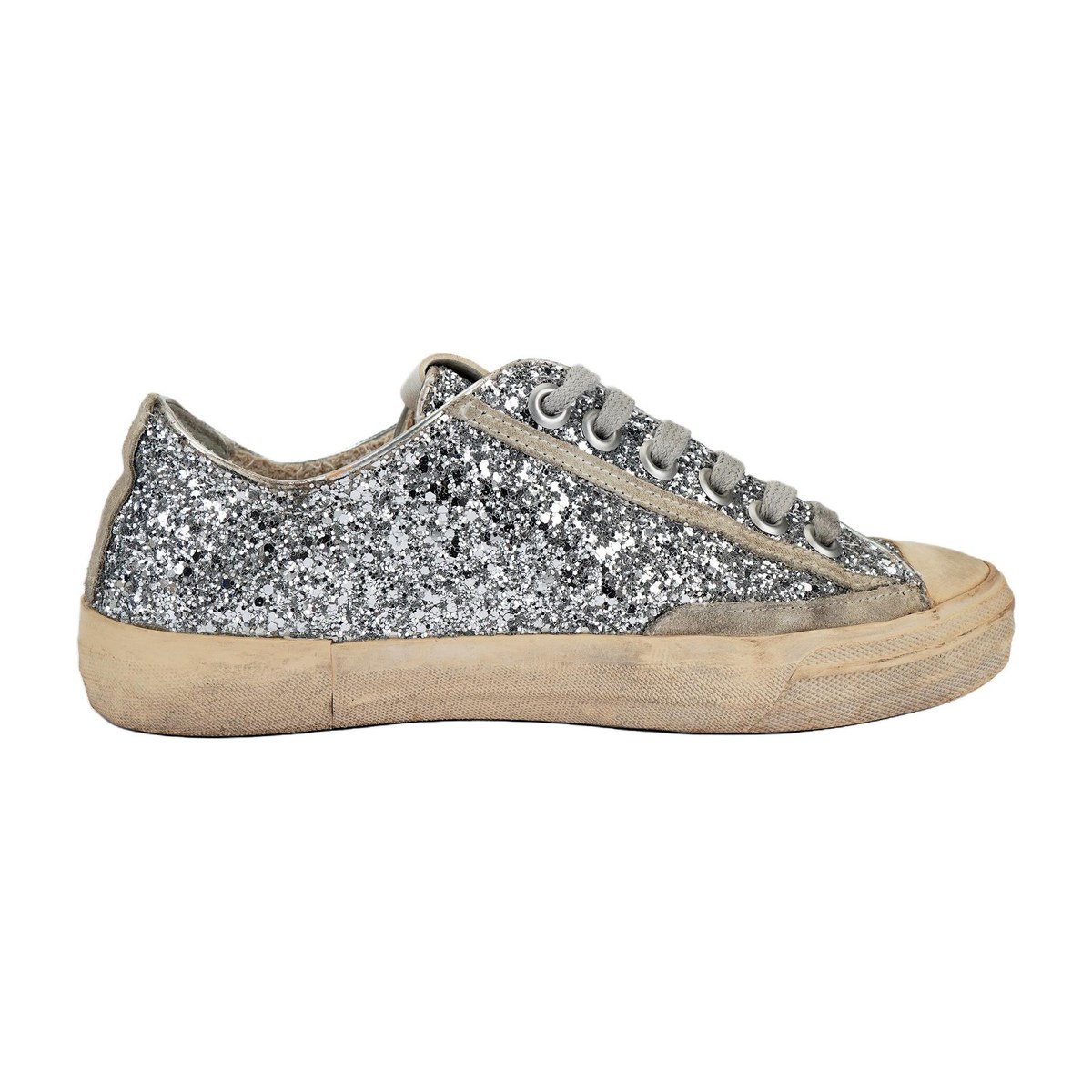Golden Goose V-Star Silver