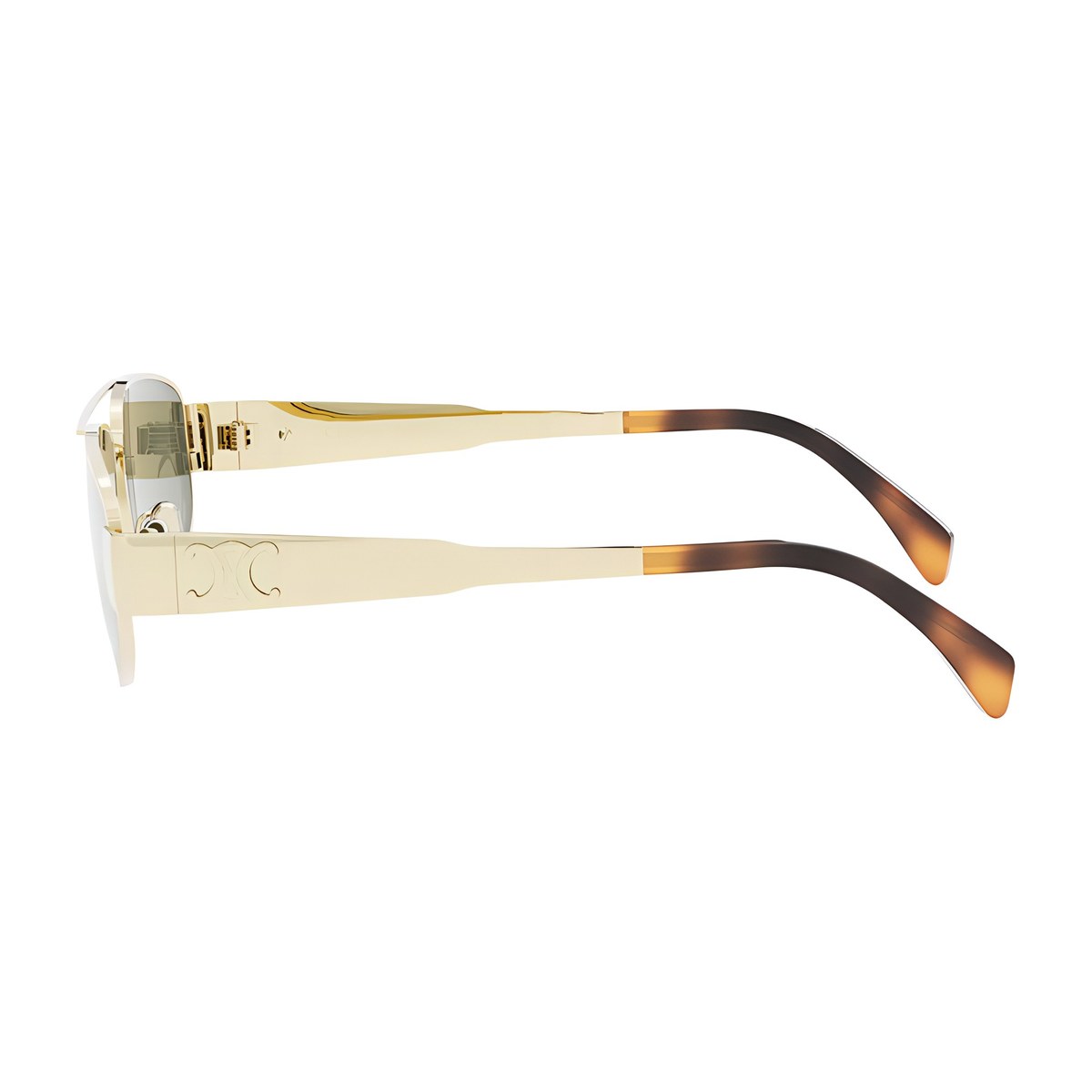 Celine Aviator Sunglasses Gold