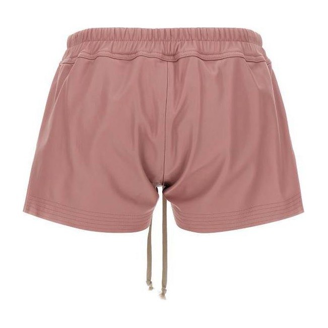 RICK OWENS RO Colorblock Drawstring Shorts Pink