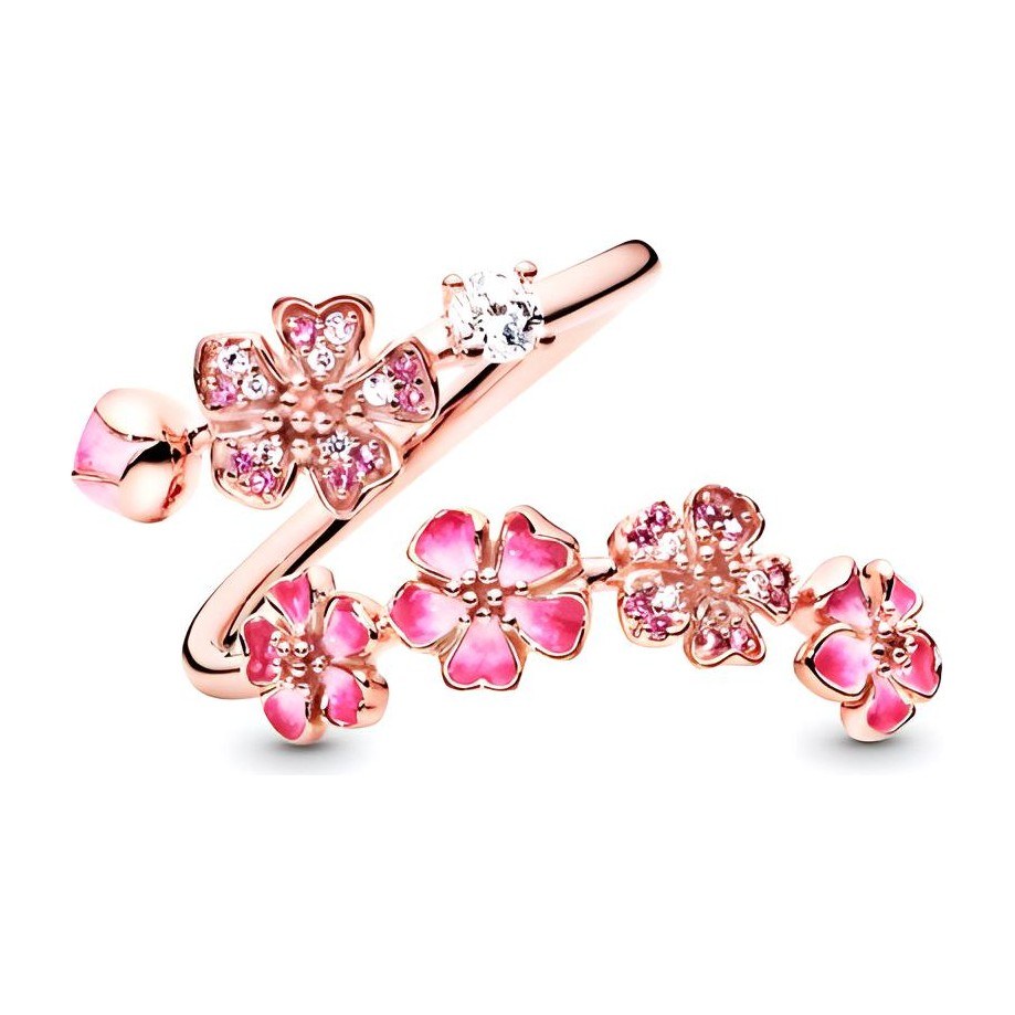 Pandora Pink Peach Blossom Open Ring
