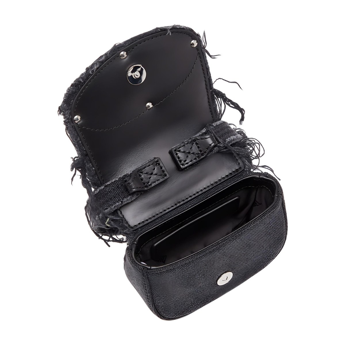 DIESEL Oval D Metal Plaque Bag