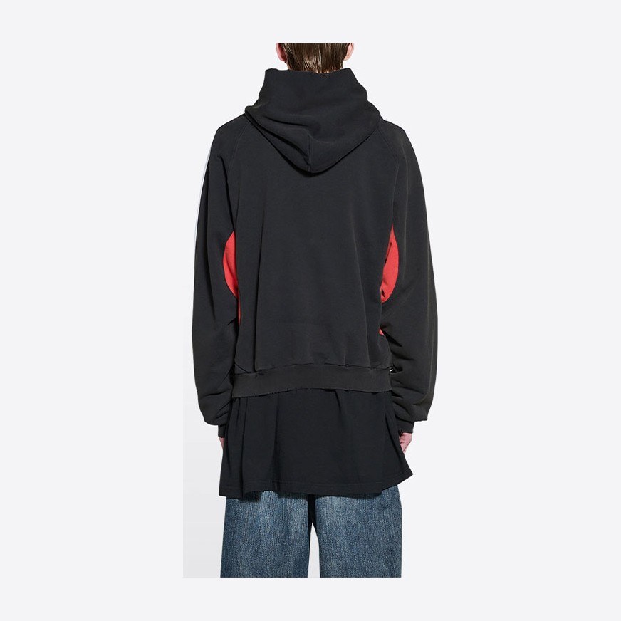 Balenciaga x adidas Logo Hoodie Black