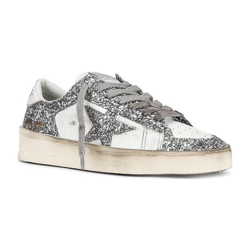 Golden Goose Stardan Silver White