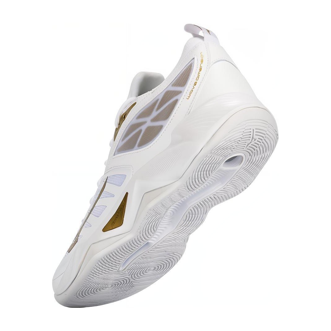 Mizuno Wave Dimension White Gold