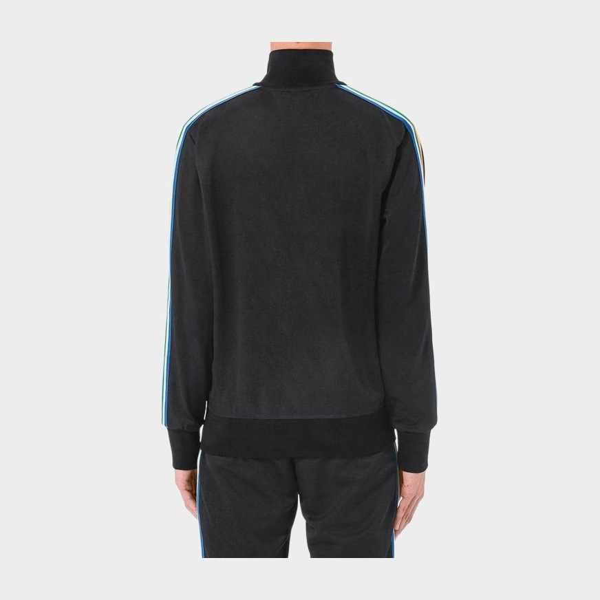 Palm Angels Black Rainbow Track Jacket
